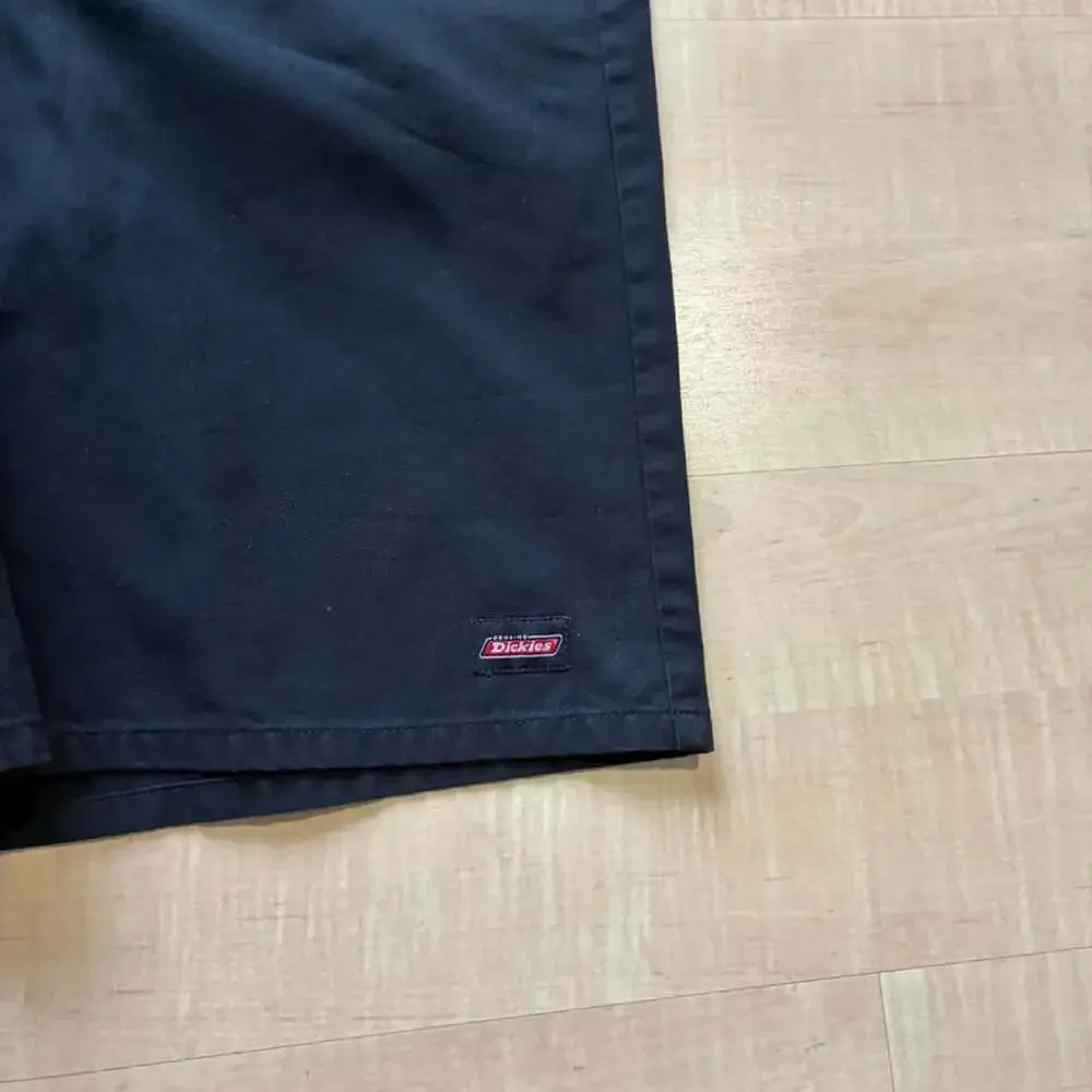 Genuine Dickies Work Shorts Size 34 Black Loose Fit Skate Streetwear